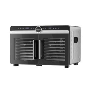 Devanti 16 Trays Food Dehydrator Dual-Zone Stainless Steel