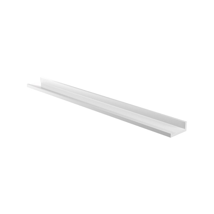 Flexi Storage Decorative Shelving 900 x 35 x 100mm White Gloss Photo Shelf