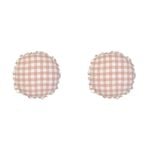 2PK Linen House 45cm Tavola Pink Seat Cushion Home Decor Round