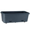 Holman 480 x 220 x 170mm Charcoal Small Self-Watering Planter