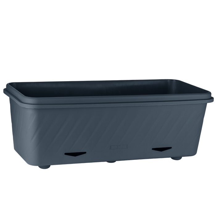 Holman 480 x 220 x 170mm Charcoal Small Self-Watering Planter