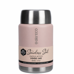 Ever Eco Insulated Food Jar 800ml - Rose