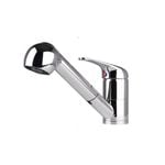 Estilo WELS 5 Star 6L/min 40mm Chrome Lever Pull Out Vege Spray Sink Mixer