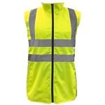 Sealcote Medium Yellow Wet Weather Hi-vis Vest