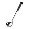 Vogue Ladle Black Handle 130ml Commercial Kitchen Serving Utensil