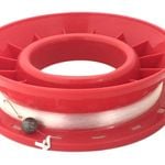 Jarvis Walker 6 Inch Rigged Hand Caster Pre-Rigged with 100m of 12lb Mono Line