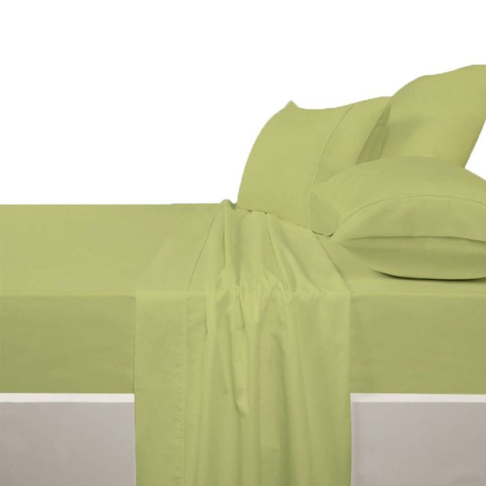 Accessorize 225 TC Polyester Cotton Sheet Set Asparagus - Single