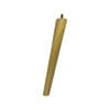Adoored 53-30x360mm Round Raw Angled Tapered Wooden Leg