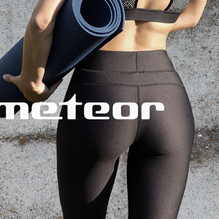 METEOR 183x65cm TPE Yoga Mat in 6mm Thickness (Apple Green)