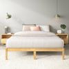 Zinus Double Bamboo Wood Bed Frame Wooden Platform Base
