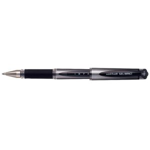 Uni Signo Gel Impact Broad Rollerball Pen (Box of 12) (Black)