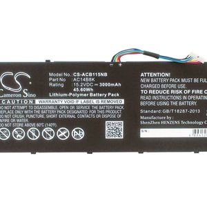 Cameron Sino Acer Aspire Nitro Spin Swift TravelMate AC14B18K AC14B8K Battery Replacement [CS-ACB115NB]