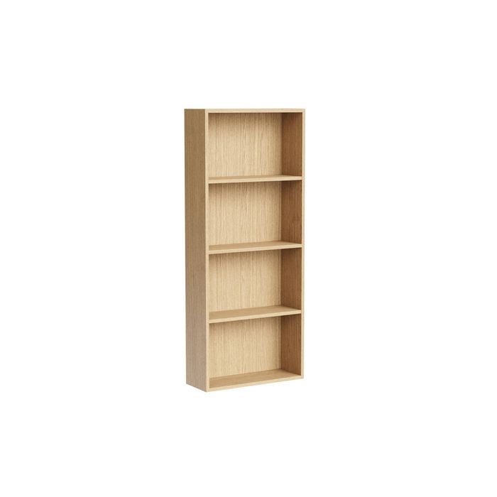 Kaboodle 400-499mm Honey Oak Customisable Shallow T/Med Pantry Open Shelf