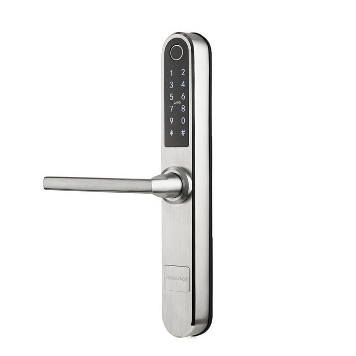 Auslock 38mm Silver Panel Slim Series S31B Smart Door Lock