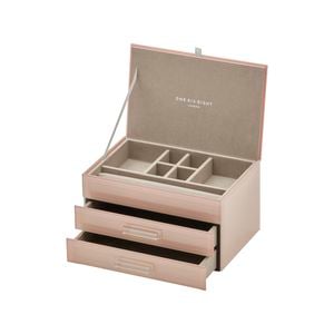 One Six Eight London Gabriella Blush Medium Jewellery Box