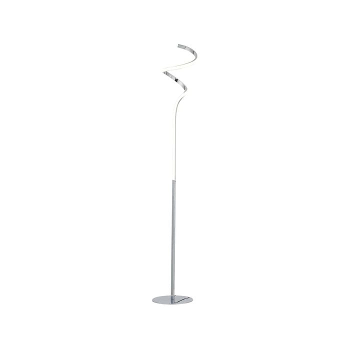 Lexi Lighting Chipper LED Floor Lamp - Chrome 145 cm