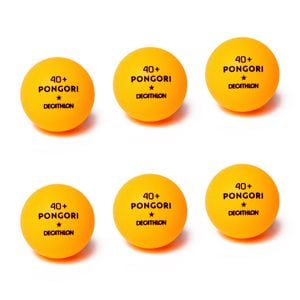 Decathlon | Table Tennis Balls Ttb 100 1* 40+ 6-pack - One Size
