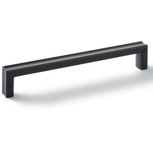 Hafele 169 x 29mm Matt Black Cabinet Handle