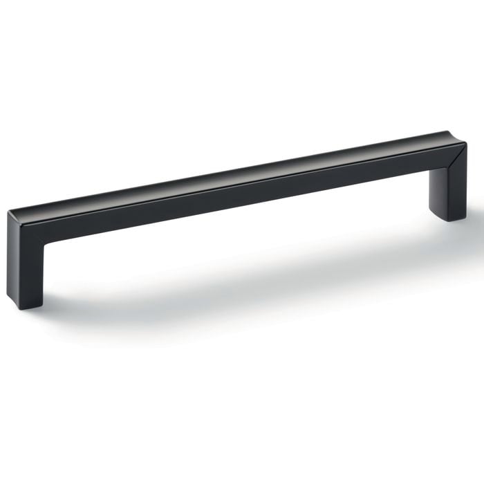 Hafele 169 x 29mm Matt Black Cabinet Handle