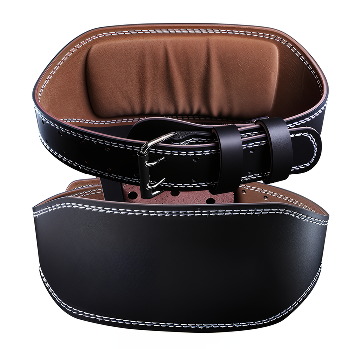 Partenope Fitness Weightlifting Leather Belt