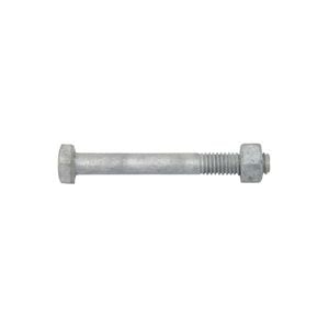 Zenith M8 x 25mm Galvanised Hex Head Bolt And Nut
