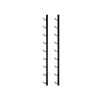 One Bottle Deep Wall Mounted Wine Rack