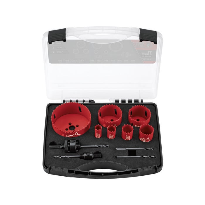 FULL BOAR 11 Piece Bi-metal Holesaw set FBBMHS-GK11