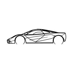 Ignite Laser McLaren 1993 F1 Silhouette Metal Wall Art Coated Black 47inch/120cm