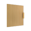 Lugna 512 x 450 x 16mm Sand Left Hand Door
