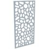 ProtectorAl 300-1200w x 1201-2400h Silver Matt/Gloss White Riverstone Unframed Composite Deco Panel
