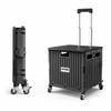 Viviendo Foldable Shopping Trolley, 65L Collapsible Utility Cart