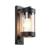 Vencha Frenchy Wall Light - Black with Sensor