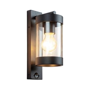 Vencha Frenchy Wall Light - Black with Sensor