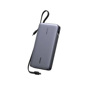 Ugreen 25000mah 165w Power Bank With Dual Usb C Cables And Fast Charging