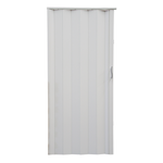 Pillar 82 x 203cm White Monaco PVC Concertina Door