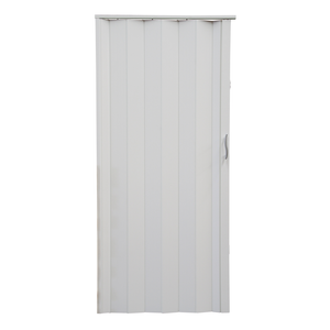Pillar 82 x 203cm White Monaco PVC Concertina Door