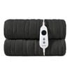 Dreamaker Kingston Coral Fleece Washable Electric Heated Throw Blanket Charcoal 180x200cm | Overheat Protection & Auto-off