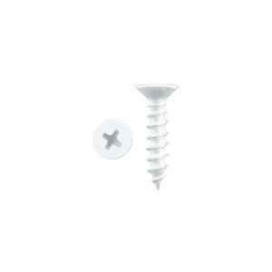 Pinnacle 3.5 x 16mm White Countersunk Timber Screw - 45 Pack