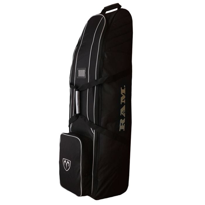 Ram Golf Sdx Wheeled Golf Travel Cover / Flight Bag - Silver