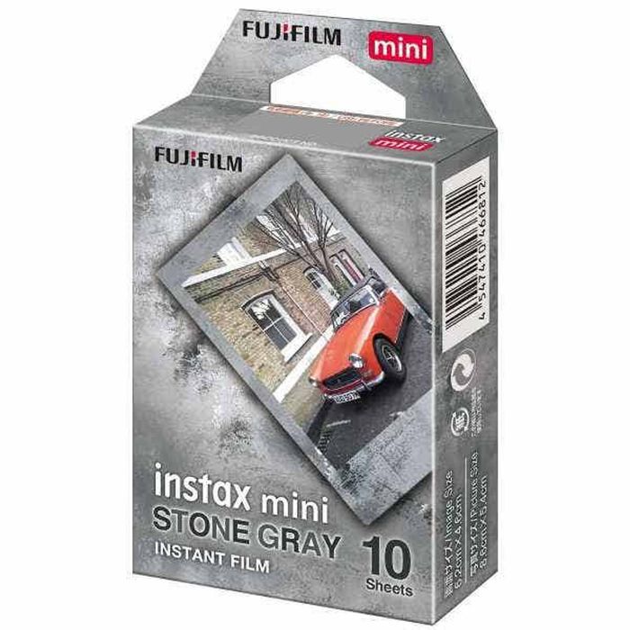 Fujifilm Instax Mini Instant Film 10Shot STONE GREY Frame