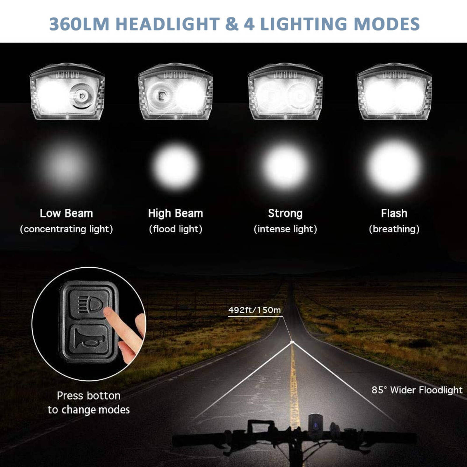 Bike lights bunnings sale