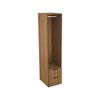 Lugna 2048 x 450 x 580mm Cove Hangrail 2 Drawer Storage Cabinet