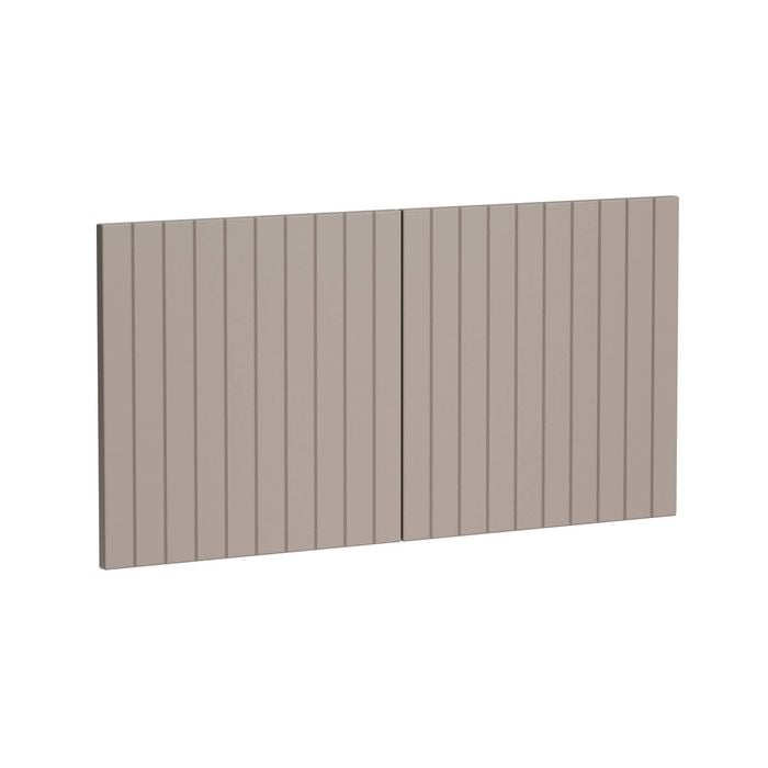Kaboodle 1000mm Portacini V-Groove Fridge Cabinet Doors - 2 Pack
