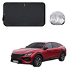 Front Windscreen Sun Shade for Peugeot 408 2022 - Current (P54) - Standard 150 x 85 cm - Black