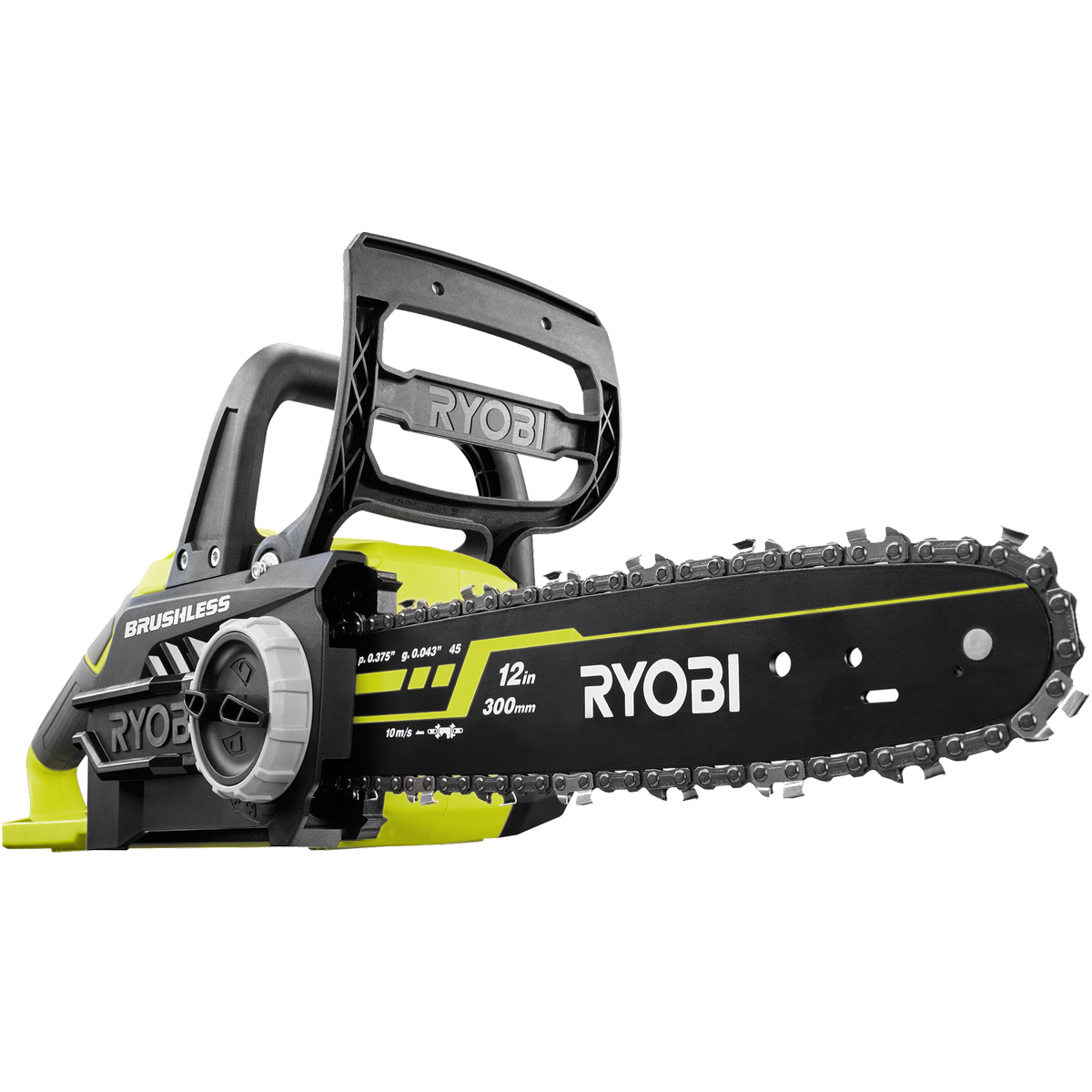 Ryobi One 18V HP 12 30cm Brushless Cordless Chainsaw OCS1830BL Tool Only Bunnings Australia