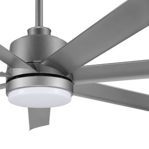 Eglo Tourbillion Fan Light 18w Led Tri-col Titanium