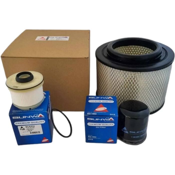 Service Kit for Toyota Hilux KUN16 or KUN26 2005-2015 | Air, Oil, Fuel Filters