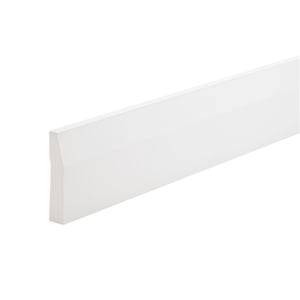 92 x 18mm 5.4m Moulding White Pine FJ Primed Half Splayed 2