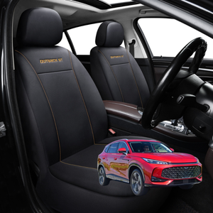 Car Seat Cover for MG HS 2024 - Current  - Black-Front Only