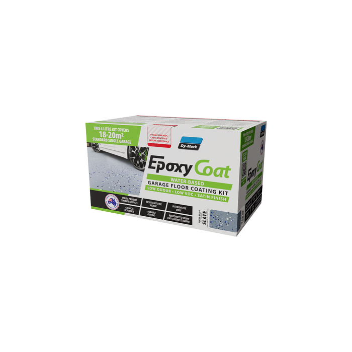 Dy-Mark 4L Slate Water-Based Epoxy Coat Garage Floor Kit